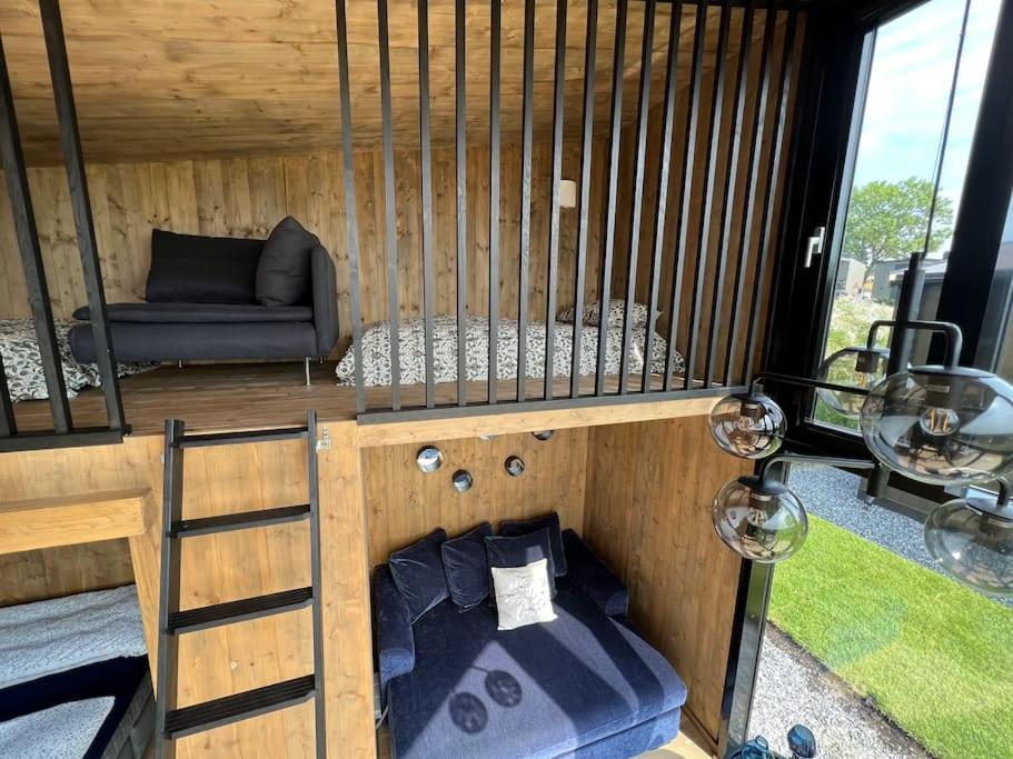 Attraktiv & Smart Funkishytte Pa Nes Strandhager. Årnes Exterior foto